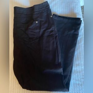 NYDJ black stretch jeans